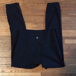 7/8 Black Align Lululemon